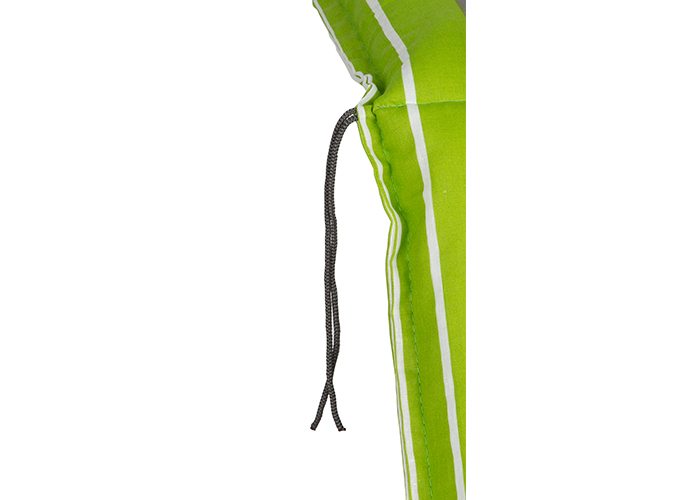 beo® Bodensee Auflage für Niederlehner M045 grün, weiss, grau gestreift