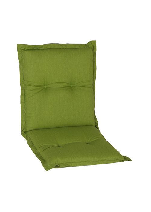 Sitzkissen für Niedriglehner in hellgrün Premium