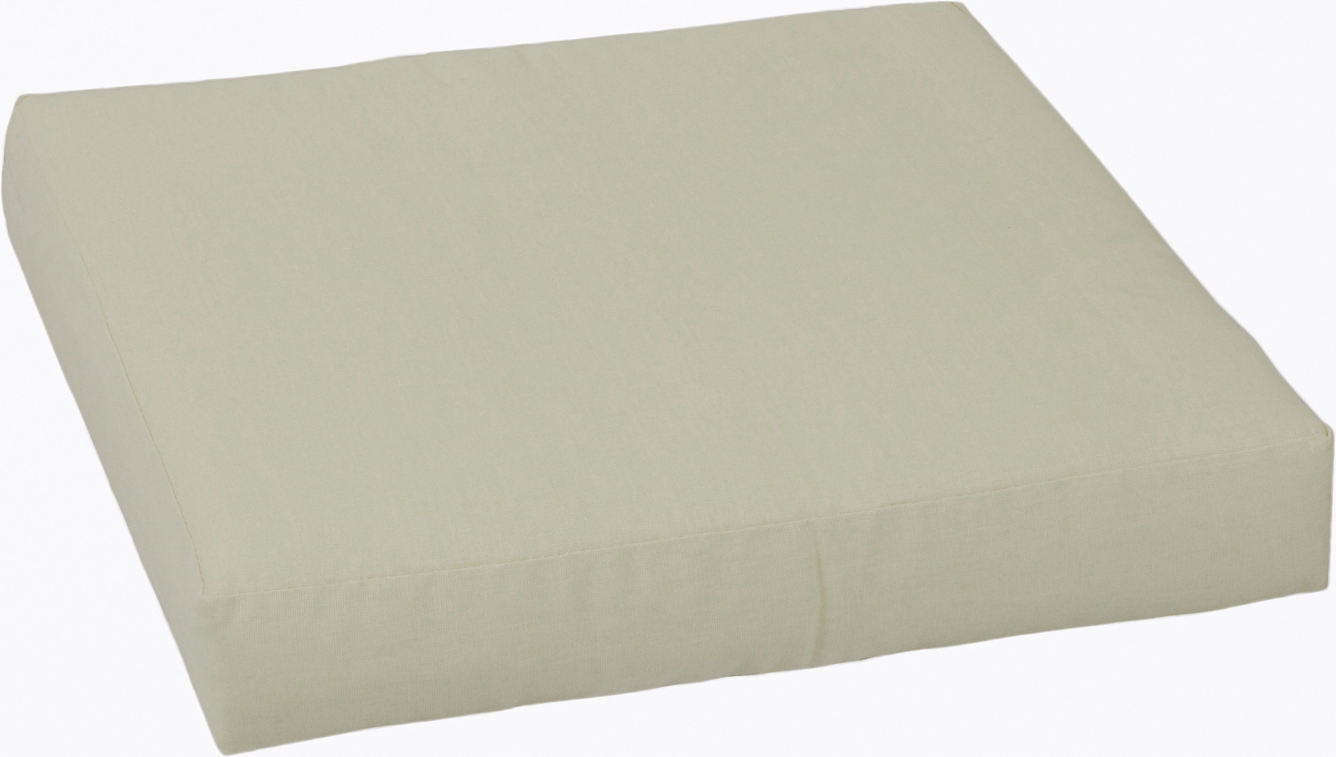 Loungekissen für Rattan Gartengruppen ca. 60 x 60 cm in beige 60% Baumwolle & 40% Polyester von beo