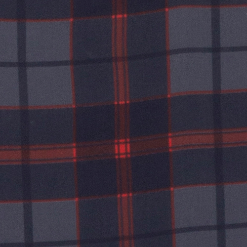 Kissen nach Mass Auflage in Karo schwarz rot Design M307 50% Baumwolle 50% Polyester