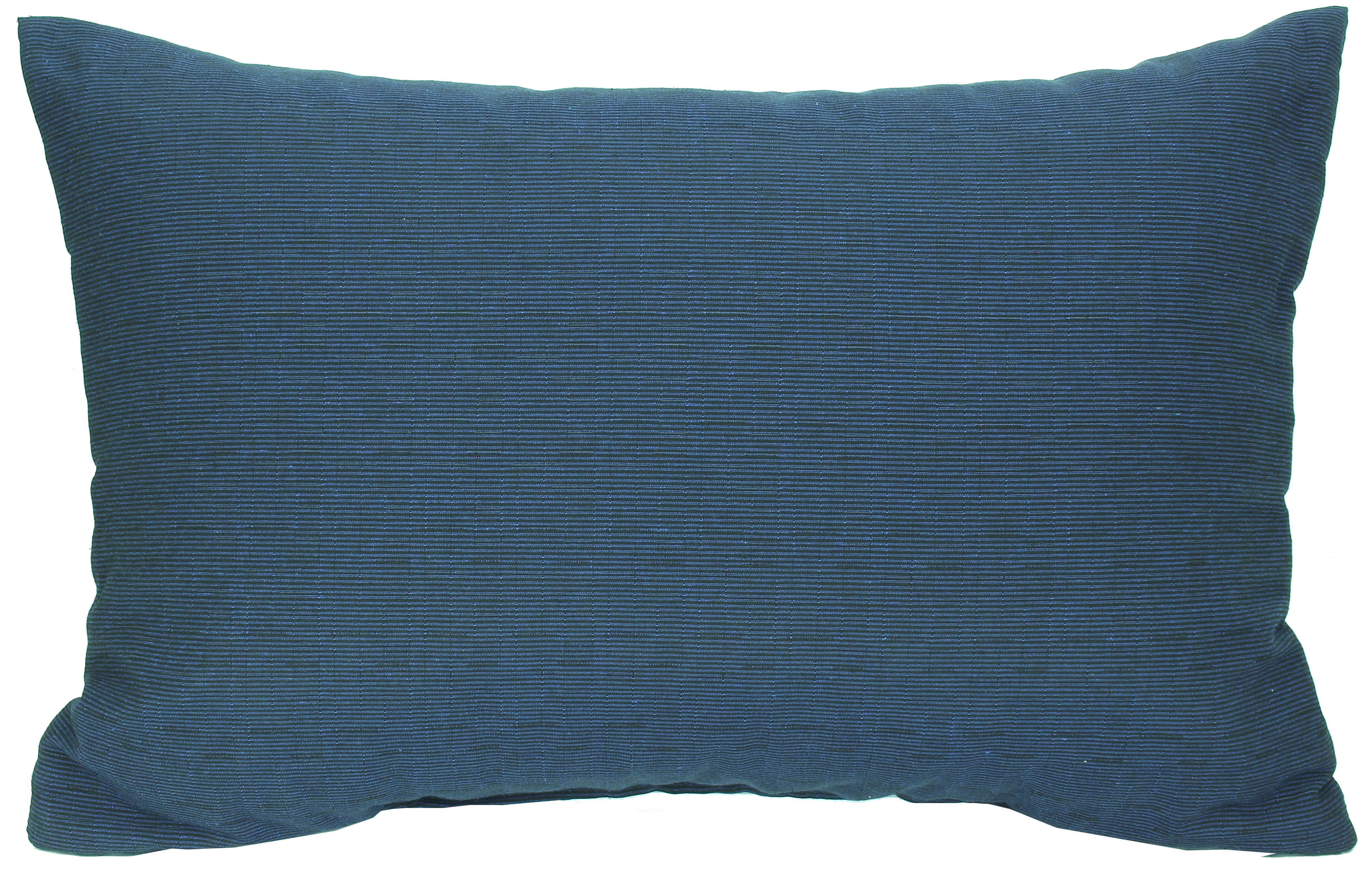 Polster für den Rücken oder Seitenbereich bei Loungesofas ca. 60 x 40 cm dunkelblau strukturiert