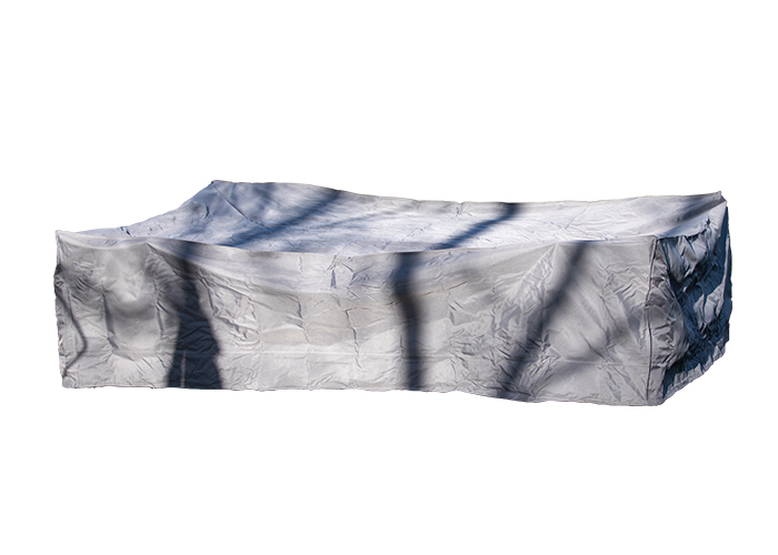 Abdeckhülle für Gruppe Eckig, Polyester, Größe: 295x210x80 cm
