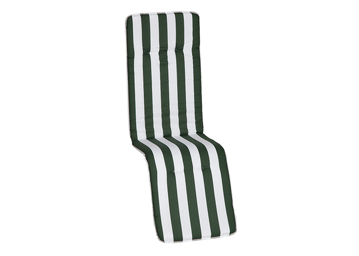 MS10
Bali - Enshi - ( Paspelauflage ) Niedriglehner Auflage in grün / weiß gestreift aus Mischgewebe ( 50% Baumwolle / 50% Polyester )